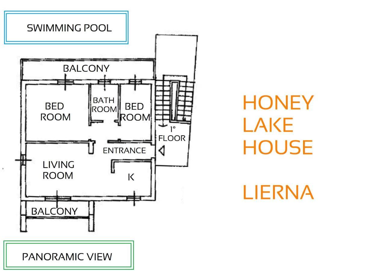 Honey Lake House Lierna Exterior photo